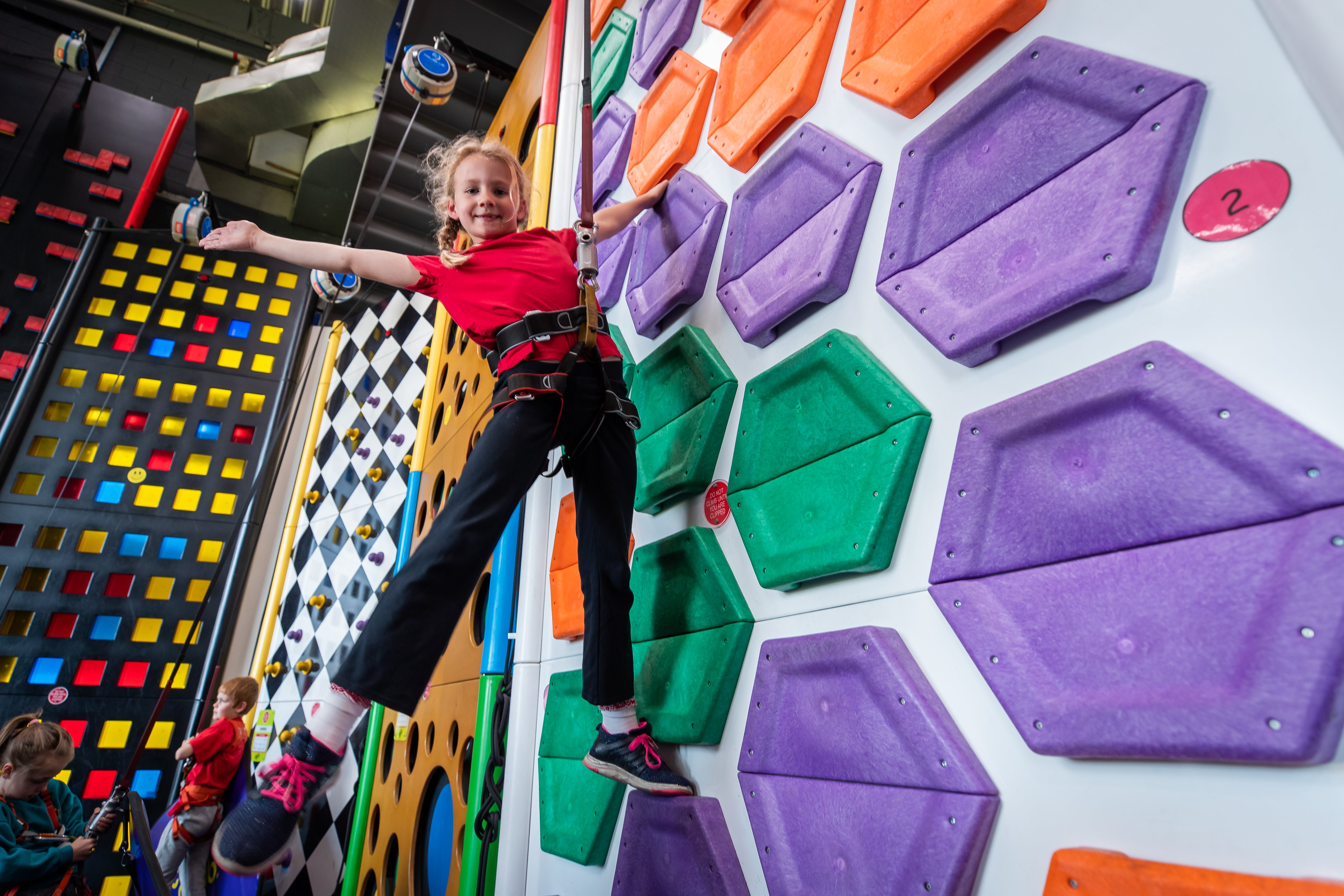 Welcome to Clip 'n Climb at The O2